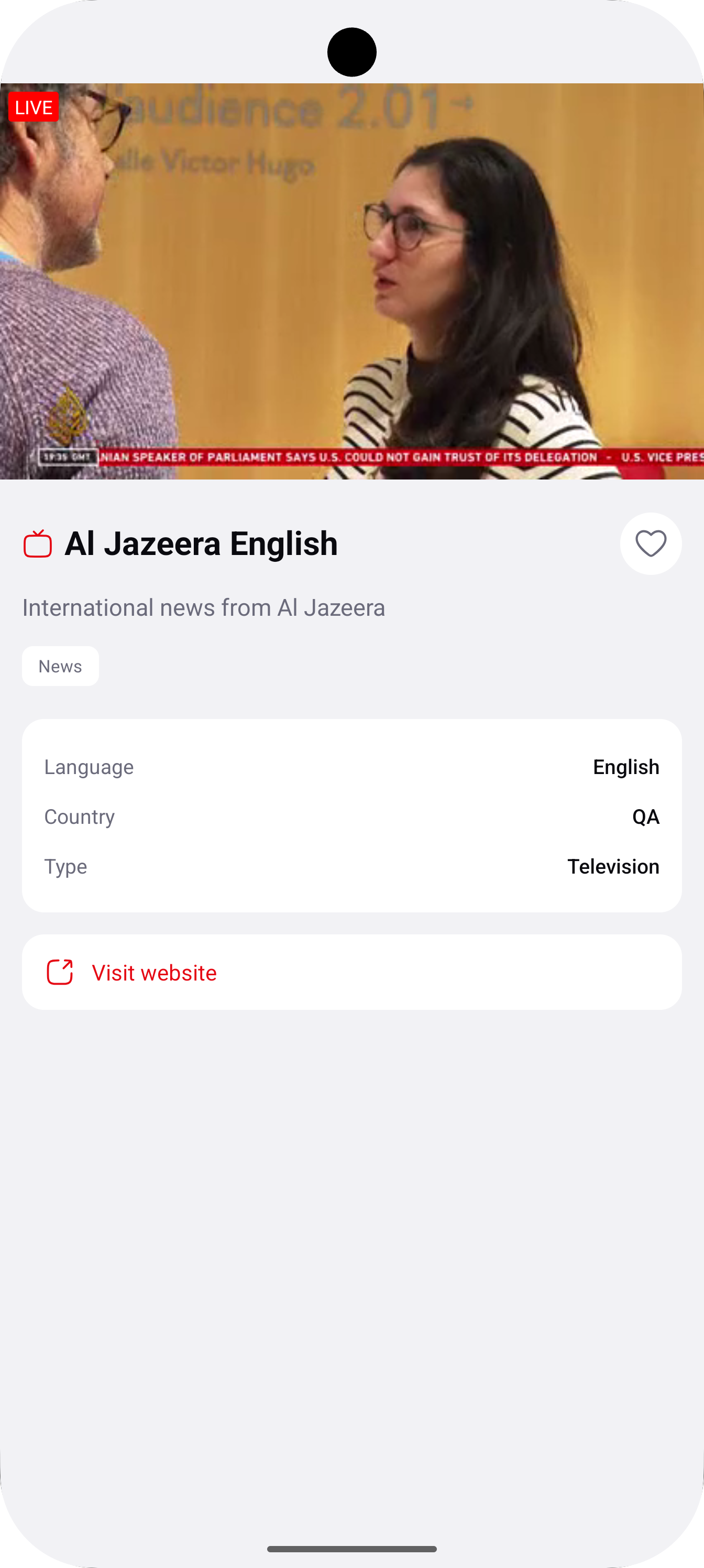 TV playback detail in Laba